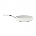 Sartén de aluminio reciclado con revestimento de cerámica 25cm color beige