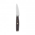 Cuchillo pelador de acero inoxidbale reciclado con hoja 8.5cm color plateado