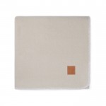 Manta de poliéster reciclado de suavidad excepcional 320 g/m2 color beige