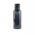 Botella de RPET para bebidas frías con asa de transporte 600ml color azul quinta vista