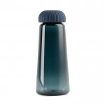 Botella de RPET en forma de cono con tapa de fácil agarre 575ml color azul
