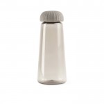 Botella de RPET en forma de cono con tapa de fácil agarre 575ml color gris