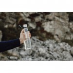 Botella para agua de RPET con efecto degradado y capacidad 800ml color transparente