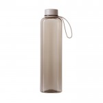 Botella RPET con diseño moderno y funcional y tapa antigoteo 550ml color marfil