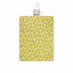 Manta pícnic de poliéster con diseño plegable fácil de llevar color amarillo segunda vista