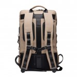 Mochila explorer ecológica con correa de viaje para PC 15,6” color marfil tercera vista