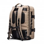 Mochila explorer ecológica con correa de viaje para PC 15,6” color marfil cuarta vista