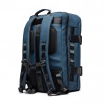 Mochila explorer ecológica con correa de viaje para PC 15,6” color azul marino cuarta vista