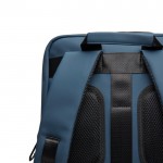 Mochila explorer ecológica con correa de viaje para PC 15,6” color azul marino séptima vista