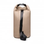 Bolsa térmica en poliéster reciclado con diseño enrollable 25L color marfil segunda vista