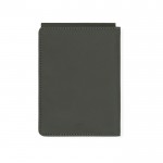 Funda de pasaporte y tarjetas de cuero sintético con protección RFID color verde
