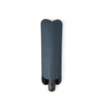 Paraguas plegable semiautomático de RPET 190T antitormentas Ø112 color azul marino tercera vista