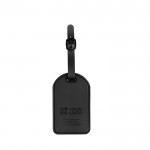 Etiqueta de seguimiento para equipaje con Find My de Apple color negro vista de impresión