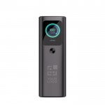 Batería externa de aluminio con carga múltiple y pantalla HQ 20.000 mAh color gris vista de impresión
