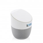Altavoces promocionales con soporte vista principal