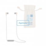 Auriculares de botón en bambú vista principal - Agotado