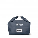 Bolsa ecológica sellada para llevar la fiambrera Black+Blum 6,7L color gris vista de impresión