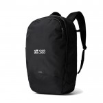 Mochila de viaje de RPET con compartimento para PC 16” Bellroy color negro vista de impresión