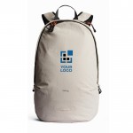 Mochila de RPET multiusos con funda interna 20L Bellroy color beige vista de impresión