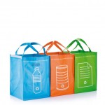 3 bolsas para reciclaje vista principal