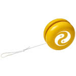 yoyos con logo de empresa amarillo