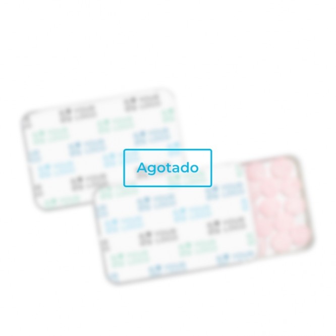 Caja plateada deslizable con caramelos de sabor cereza sin azucar 40g color plateado vista principal - Agotado