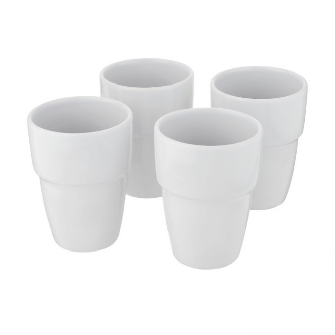 Vasos de cerámica apilables