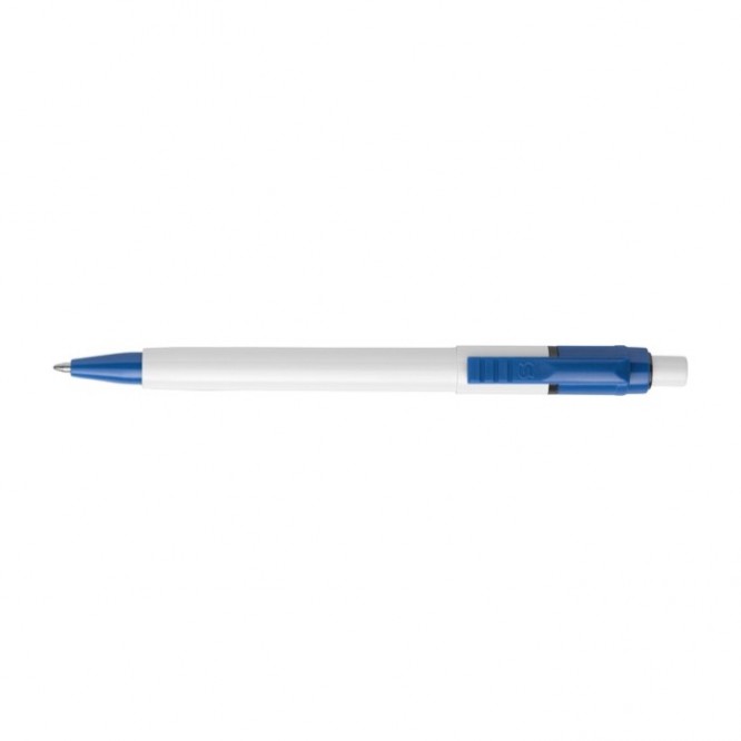 Bolígrafo con clip y punta de color