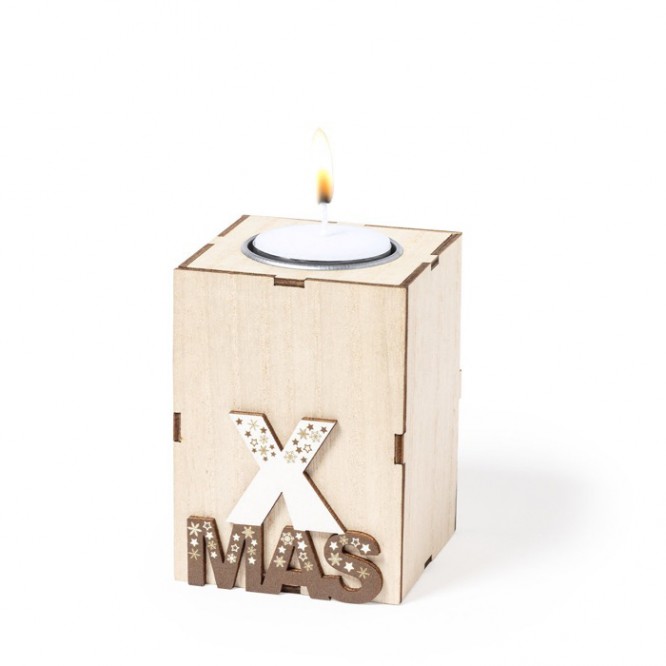 Vela de Navidad con aroma vainilla