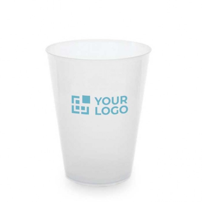 Vaso de PP personalizable color transparente