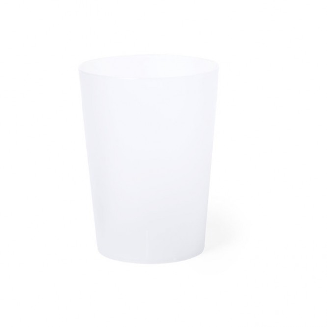 Vasos de plástico libres de BPA color transparente
