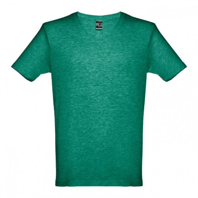 Camisetas publicitarias color verde jaspeado