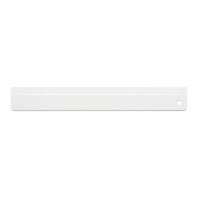 Reglas para empresa 20cm color blanco