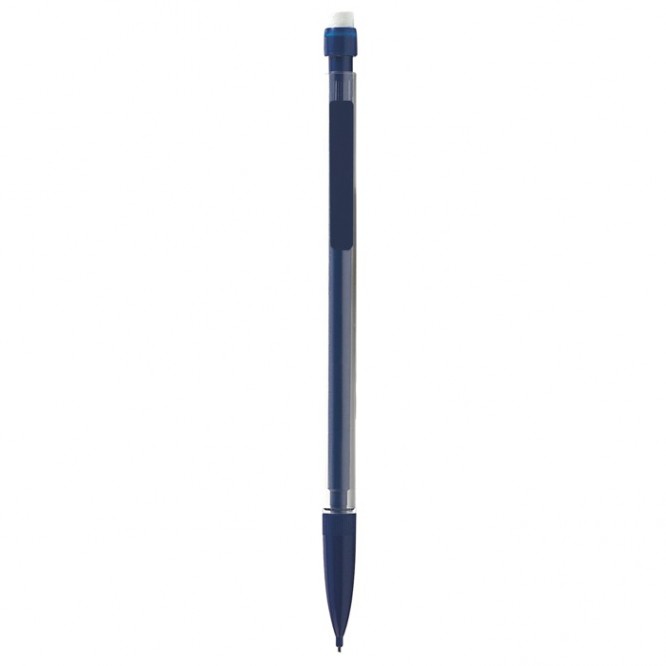 Portaminas merchandising transparente color azul marino