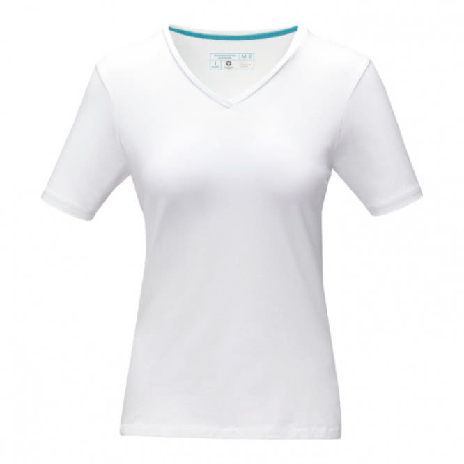 Camisetas de publicidad eco mujer color blanco