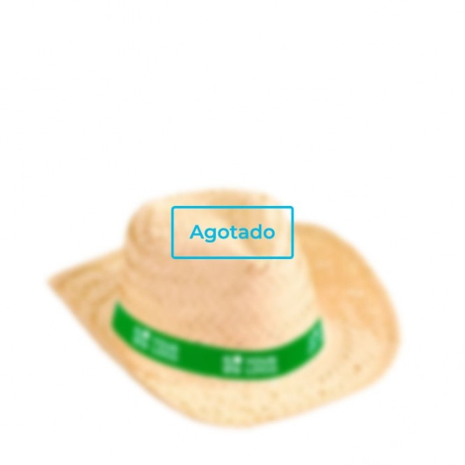 Sombrero de paja para promociones agotado