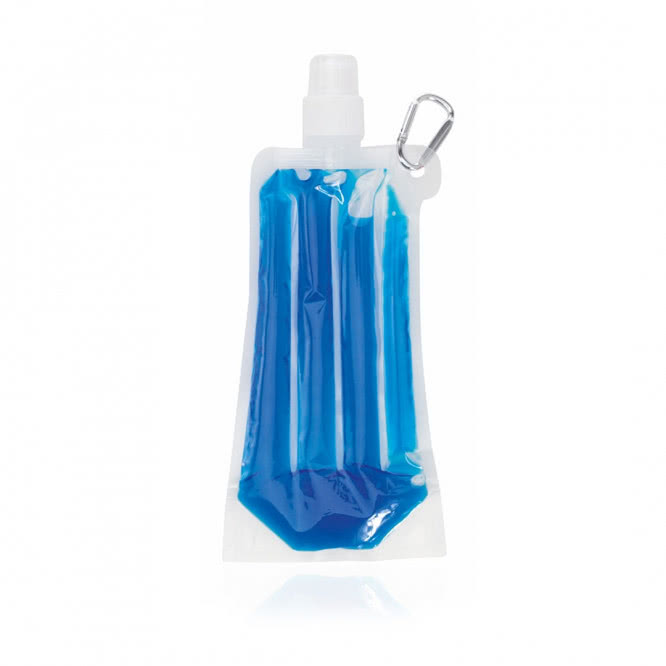 Botella enfriadora personalizada azul