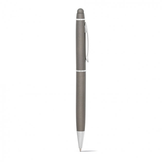 Bolígrafo corporativo color titanio