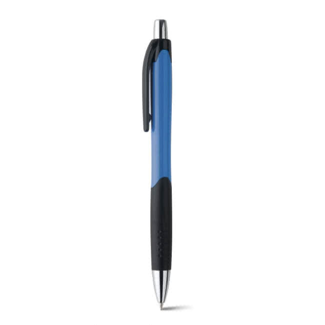 Moderno bolígrafo para empresas color azul