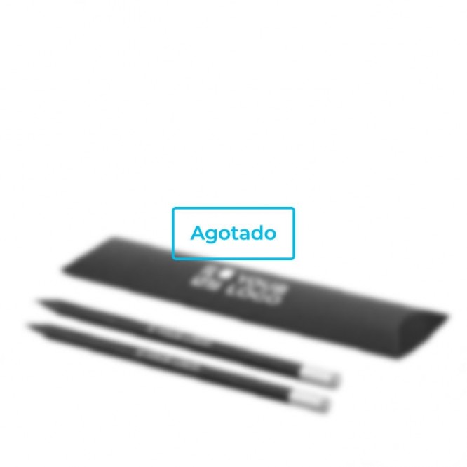 Elegante set de dos lápices promocionales vista principal agotado