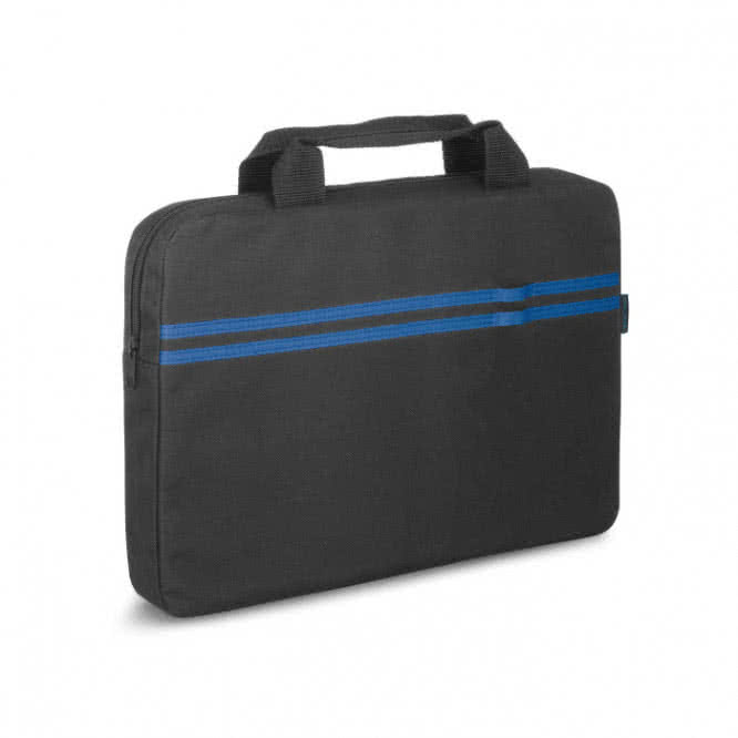 Sencillo maletín portadocumentos promocional color azul real
