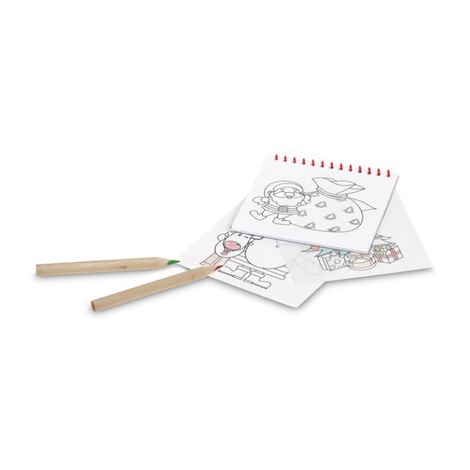 Cuaderno con dibujos para colorear
