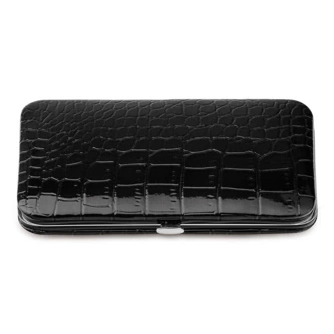 Kit de manicura de 6 accesorios color negro