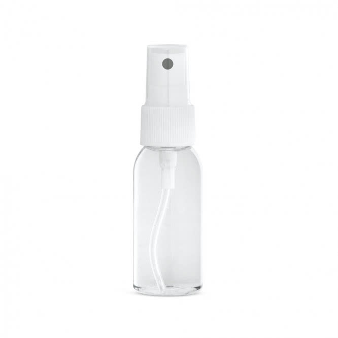Spray hidroalcohólico personalizable color blanco