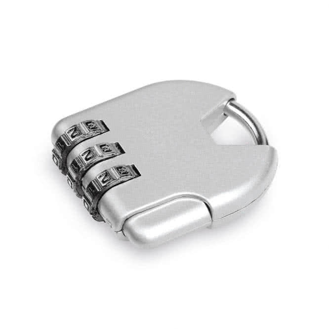 Candado con logo y código seguridad