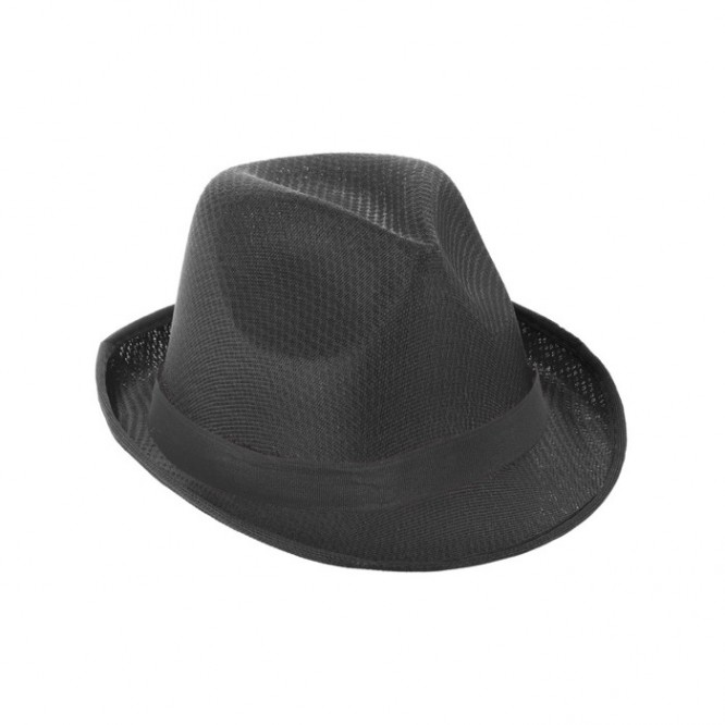 Sombrero personalizable con logo color negro