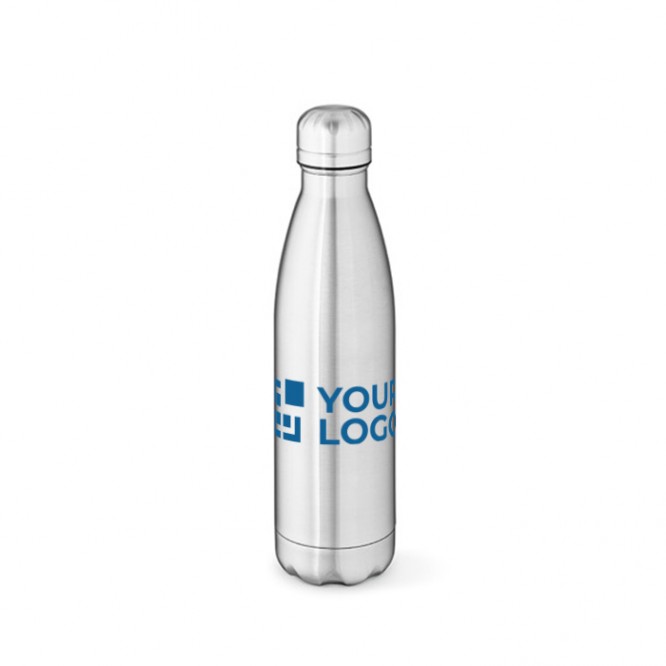 Botella térmica de acero inoxidable reciclado brillante 550ml vista principal