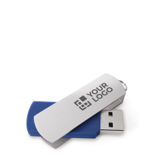 Usb giratorio de acabado rectangular