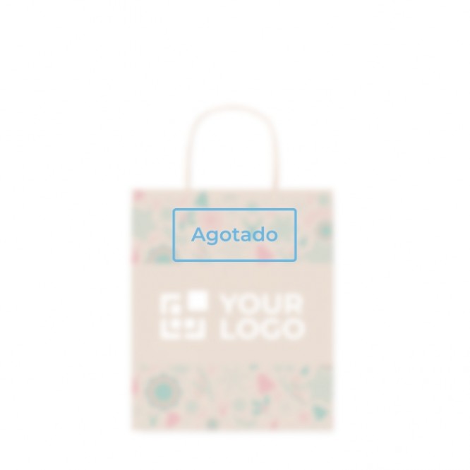 Bolsa de papel pequeña reciclada color natural - Agotado Bolsa de papel pequeña reciclada color natural - Agotado