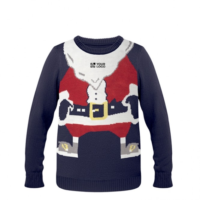 Jersey navideño de aspecto festivo vista principal